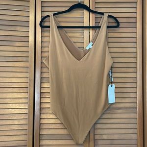 Leith Bodysuit, “Tan Dale” NWT